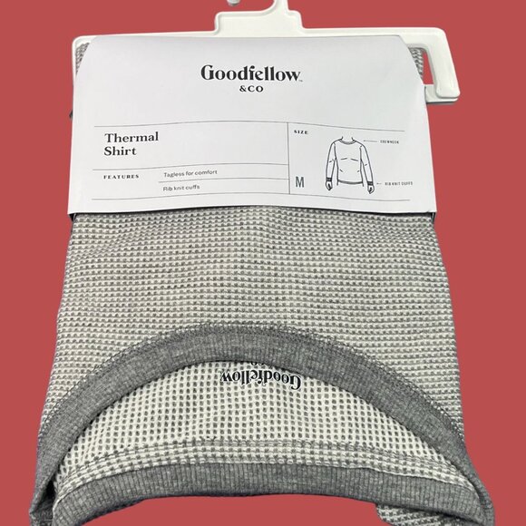 Good Fellow & Co - Men's Relaxed Fit Long Sleeve Thermal Undershirt - Gray - M - Picture 4 of 13